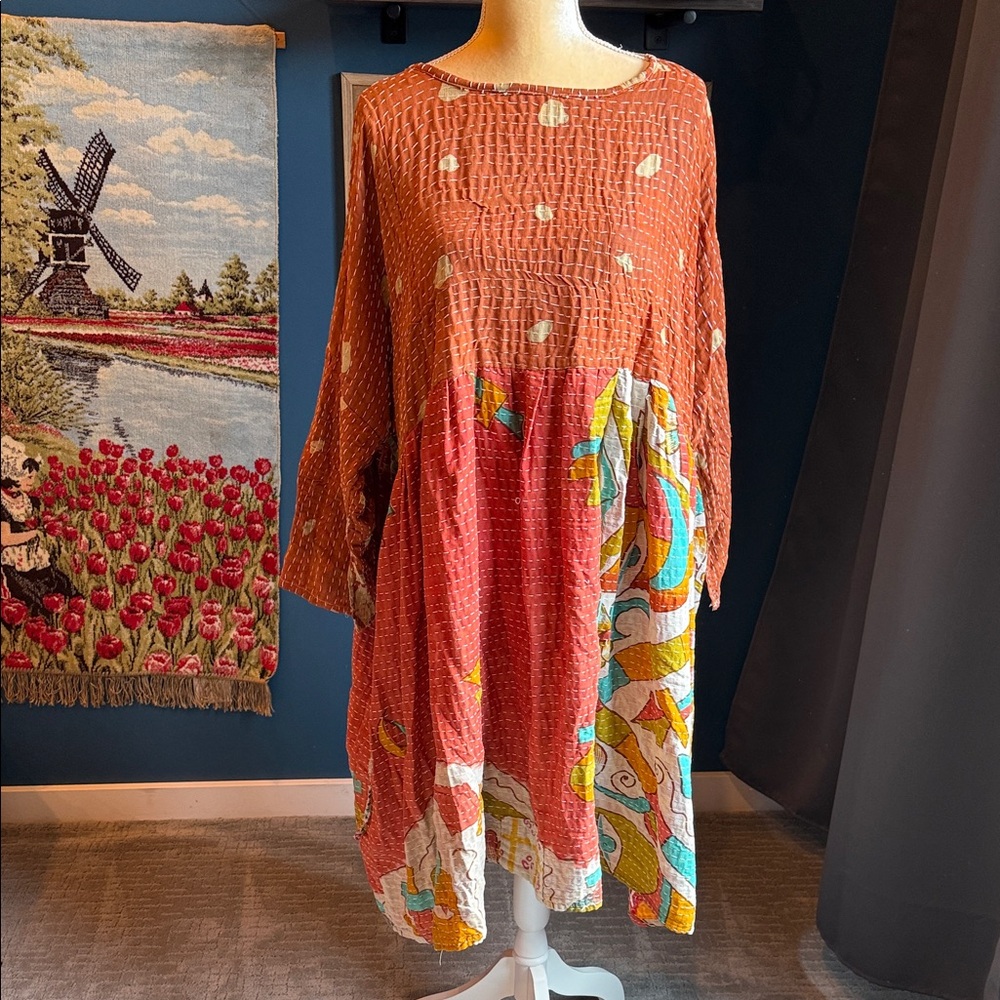 Kantha Bae midi dress